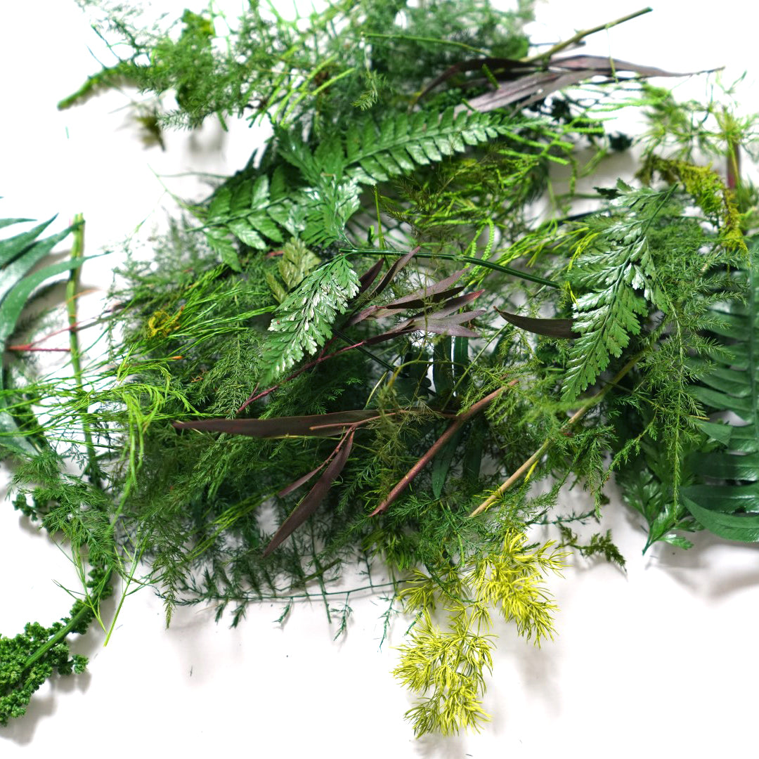 Mixed Fern Bag Small Imperfect Pieces